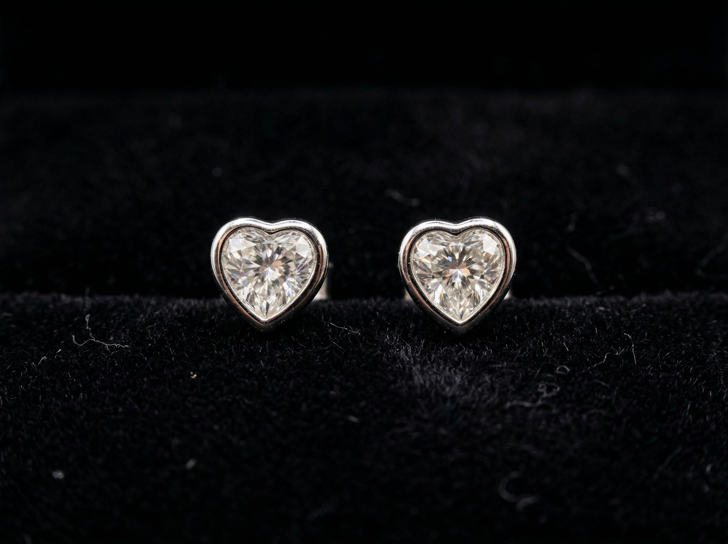 The Heart Stud 1.0ct
