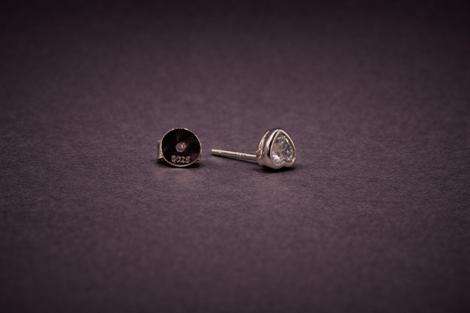 The Heart Stud 0.6ct