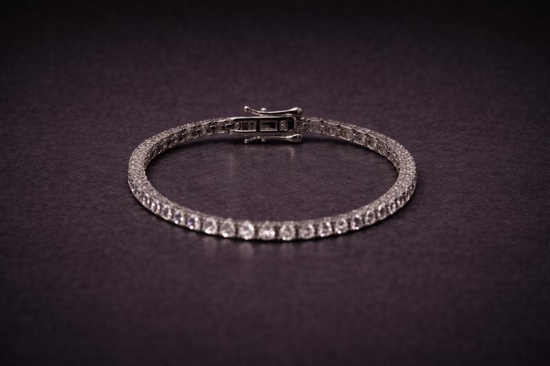The Henri Tennis Bracelet 3mm