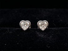 The Heart Stud 1.0ct