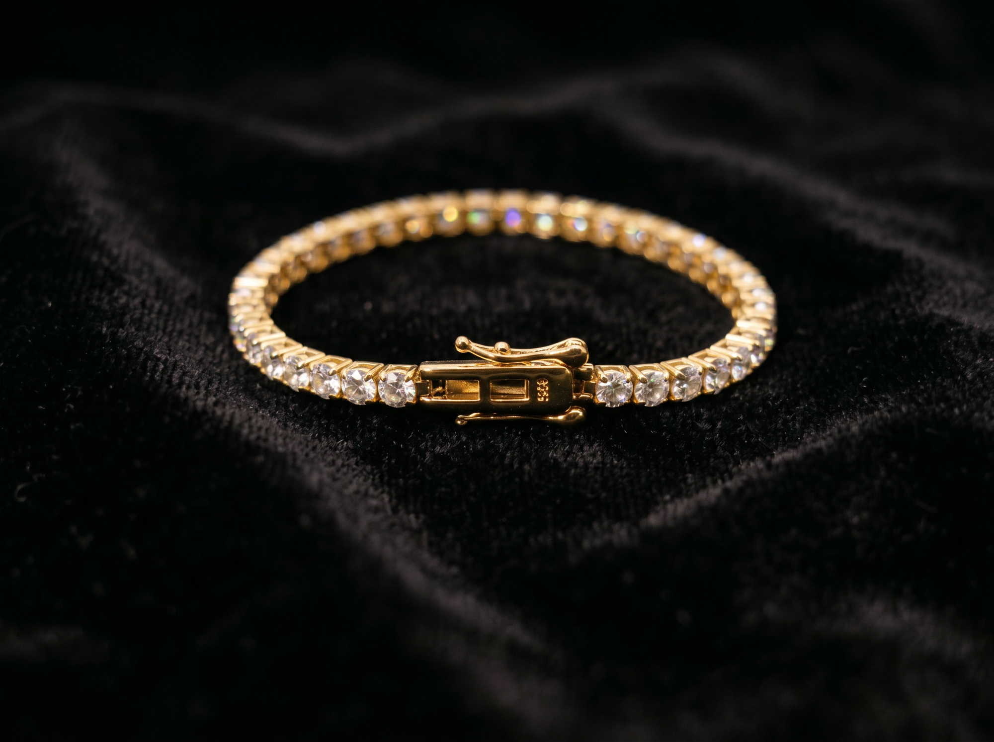 The Henri Tennis Bracelet 3mm