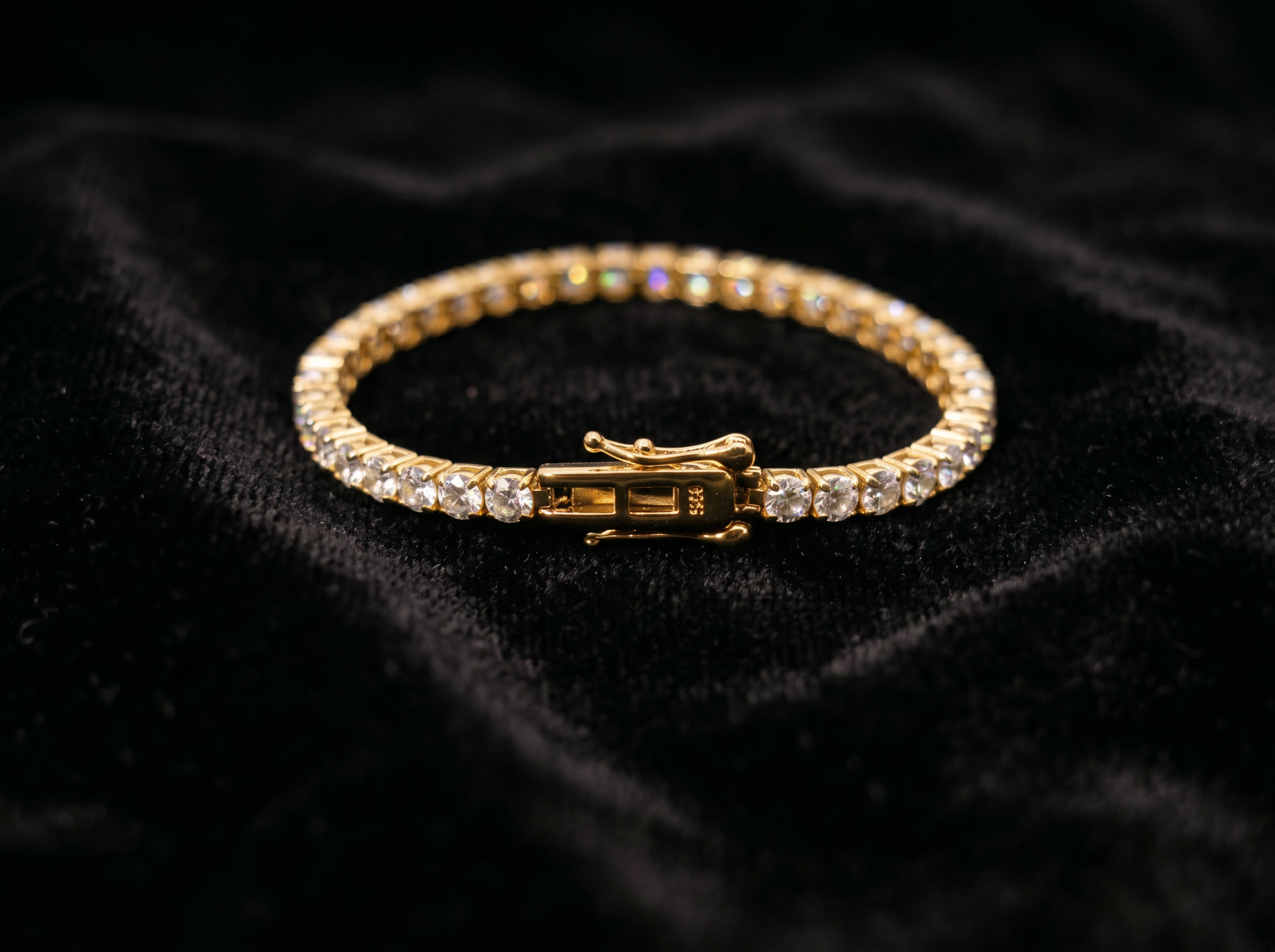 The Henri Tennis Bracelet 3mm