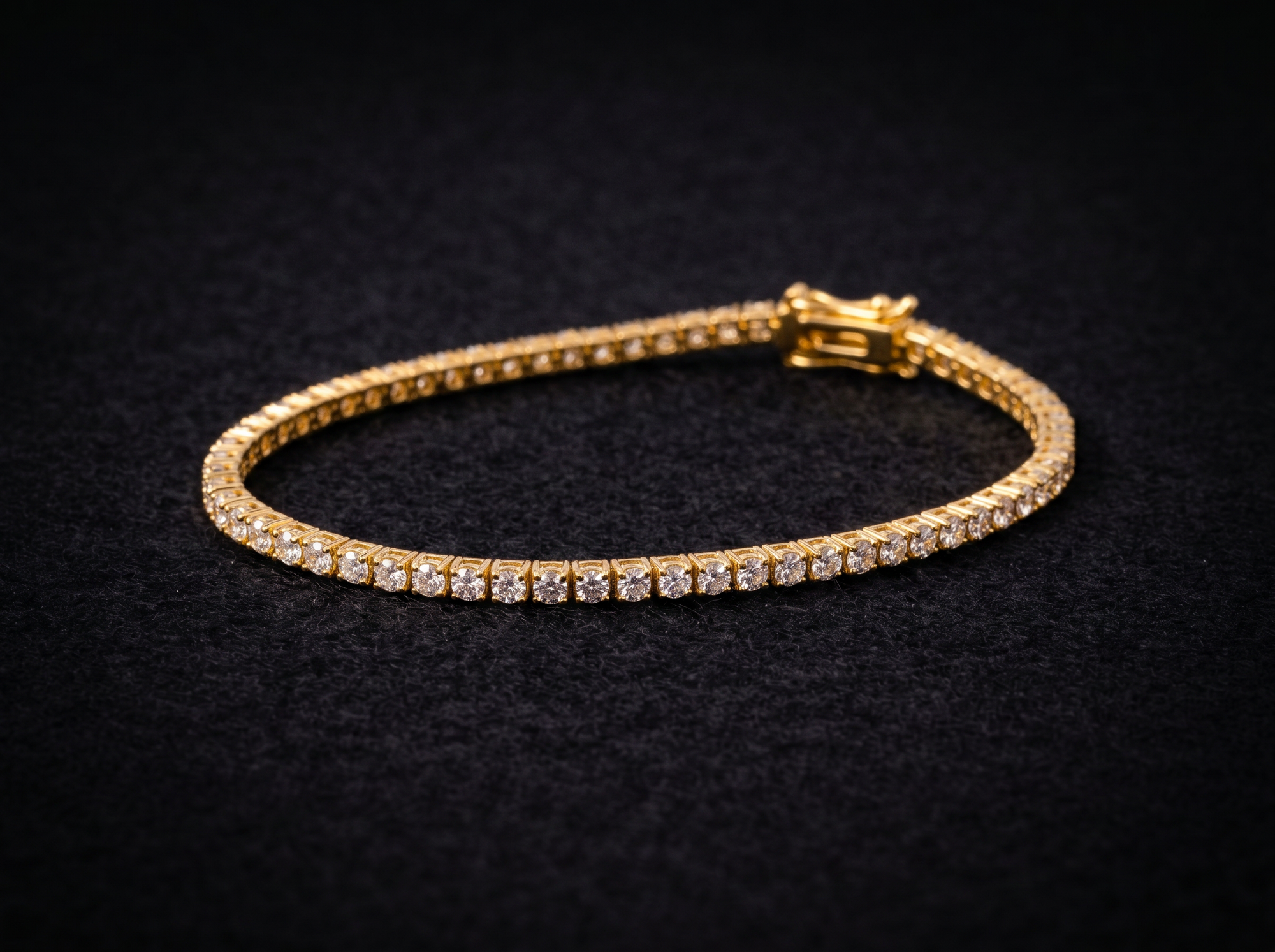 The Henri Tennis Bracelet 2mm
